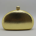GOLD SNAKESKIN PURSE