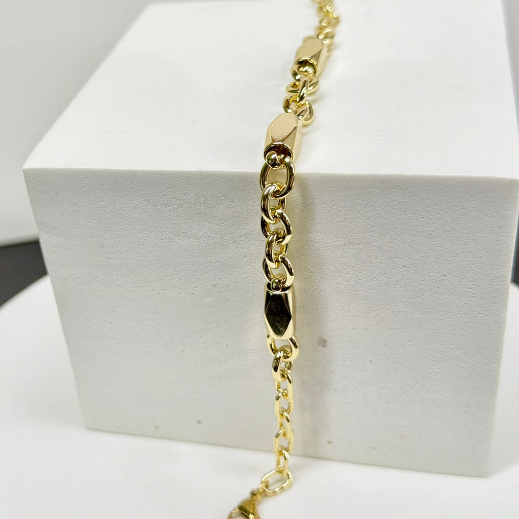 Luxe Link Gold-Plated Bracelet