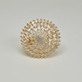 SWIRL STATEMENT COCKTAIL RING