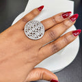 Radiant Zirconia Cocktail Ring