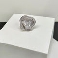 CZ FOUNTAIN COCKTAIL RING