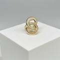 GOLD INFINITY RING