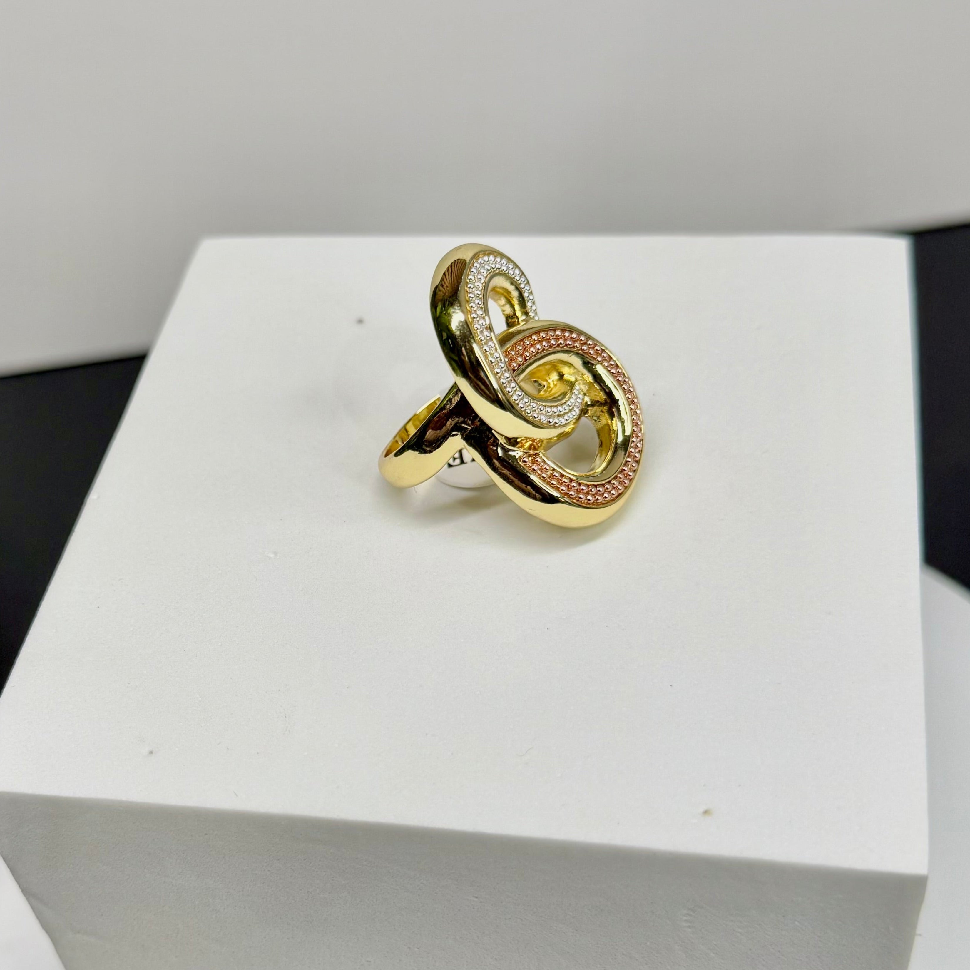GOLD INFINITY RING