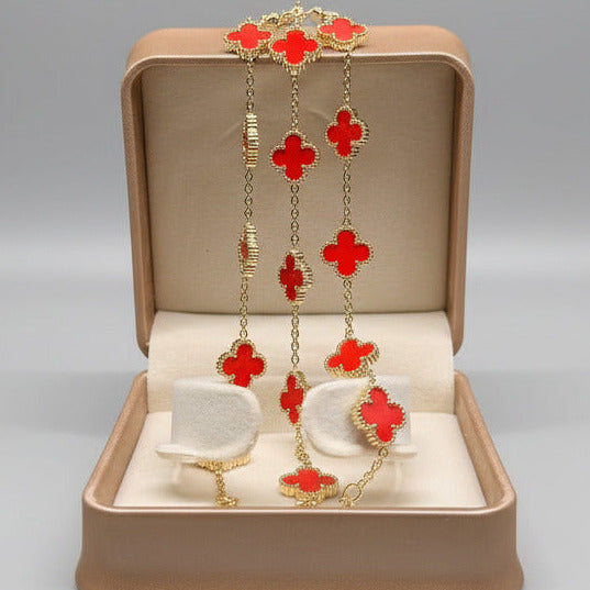 Clover Charm Gold Bracelet