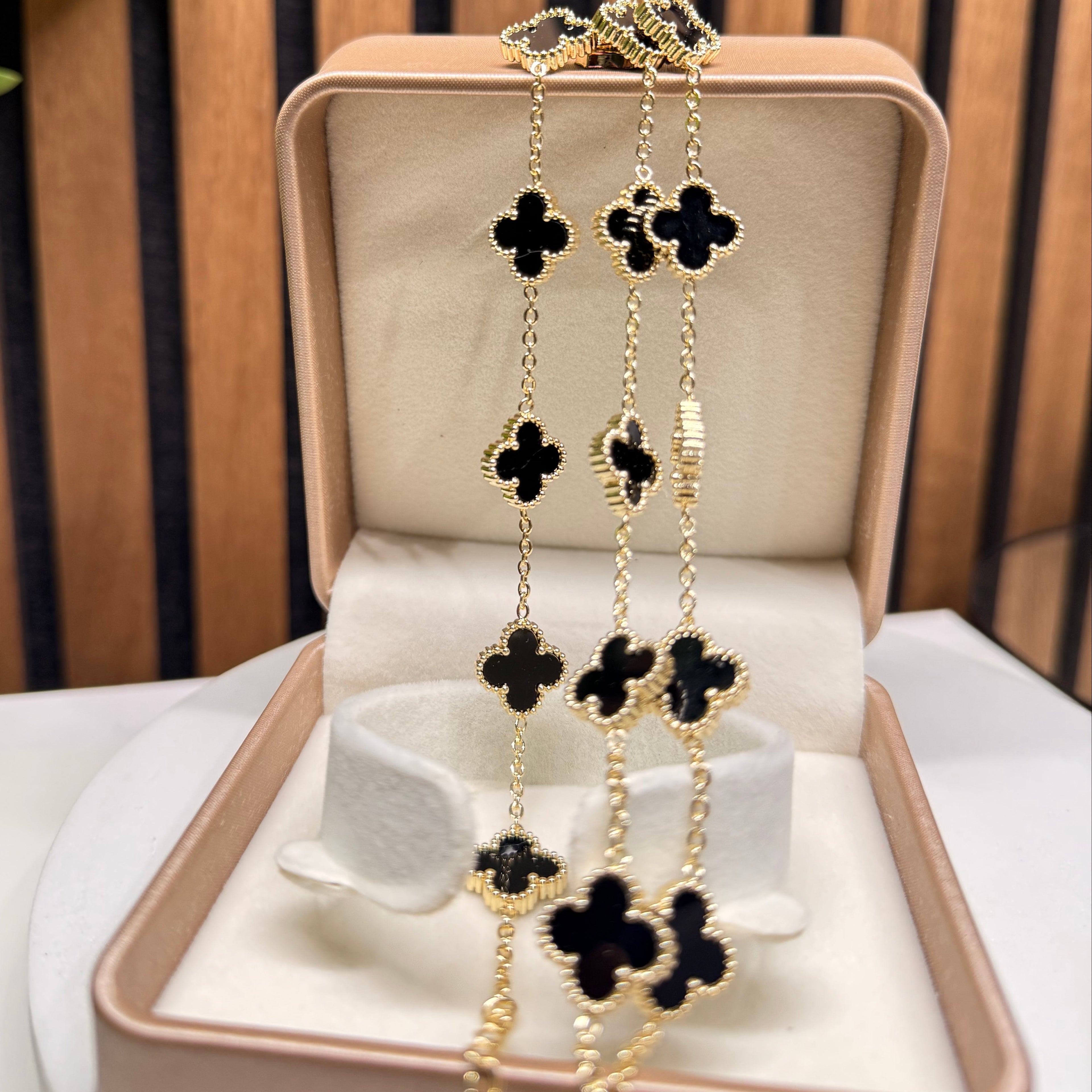 Clover Charm Gold Bracelet