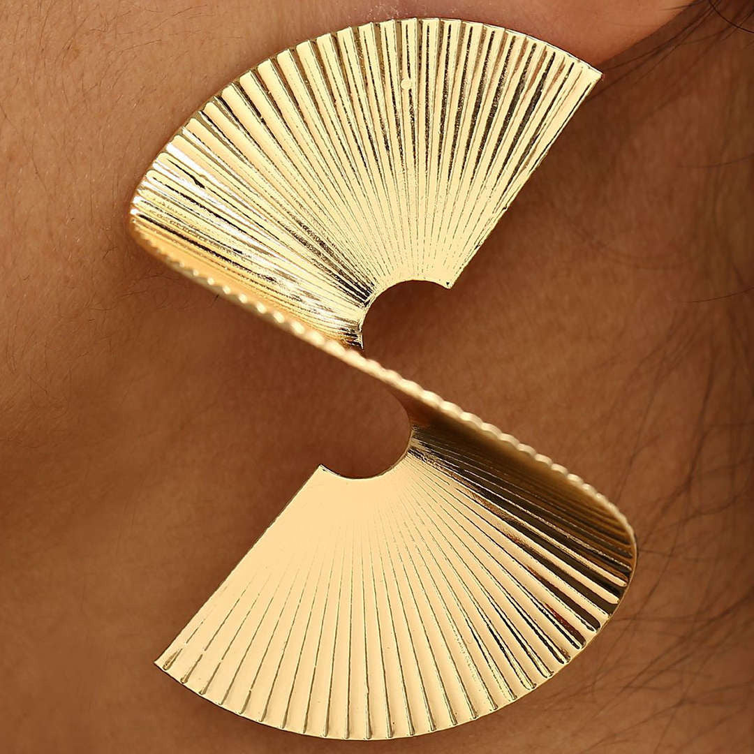 Aurora Fan Earrings