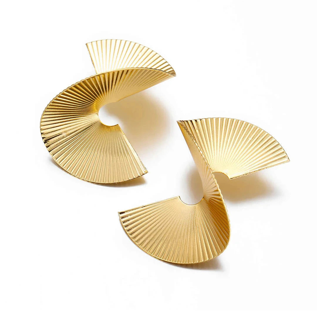 Aurora Fan Earrings