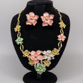 FLORAL NECKLACE SET
